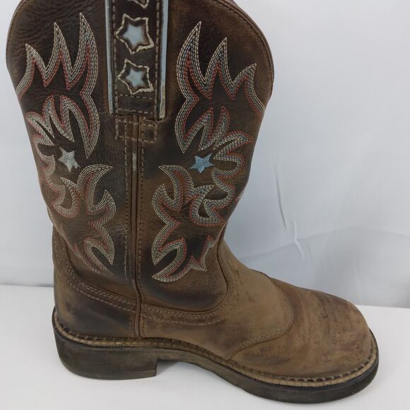 Ariat Probaby Boots 16720 Driftwood Brown Western Cowgirl Womens Size 6.5 B - Picture 9 of 14